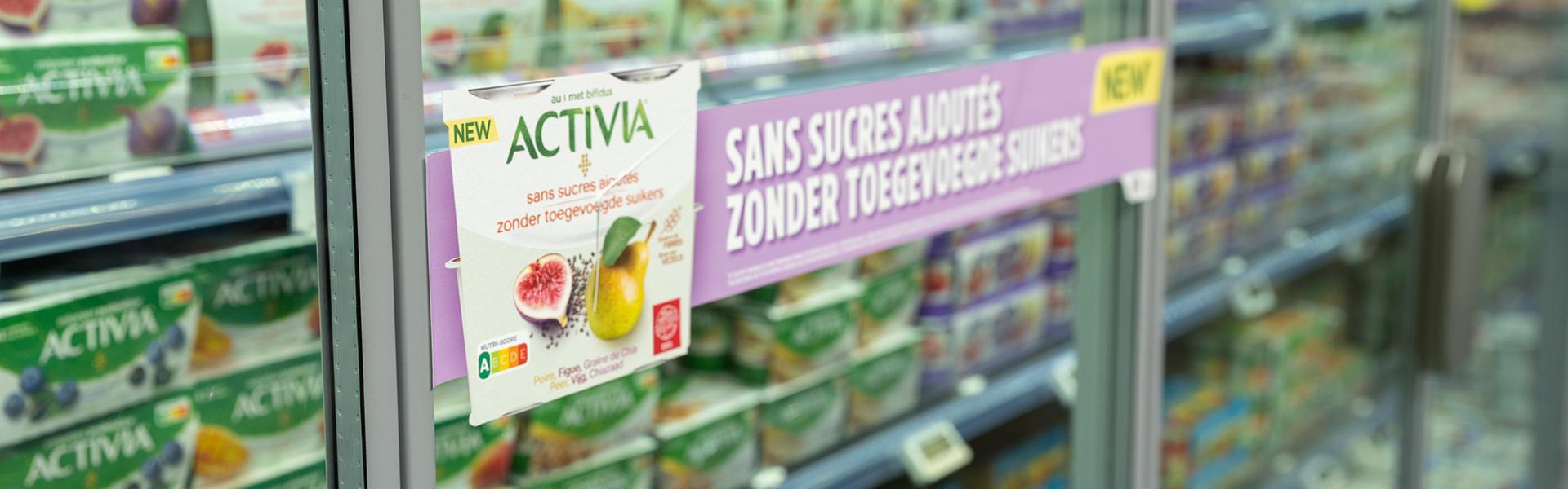 vision fridge sticker, fridge sticker, instore visibility, in-store visibility